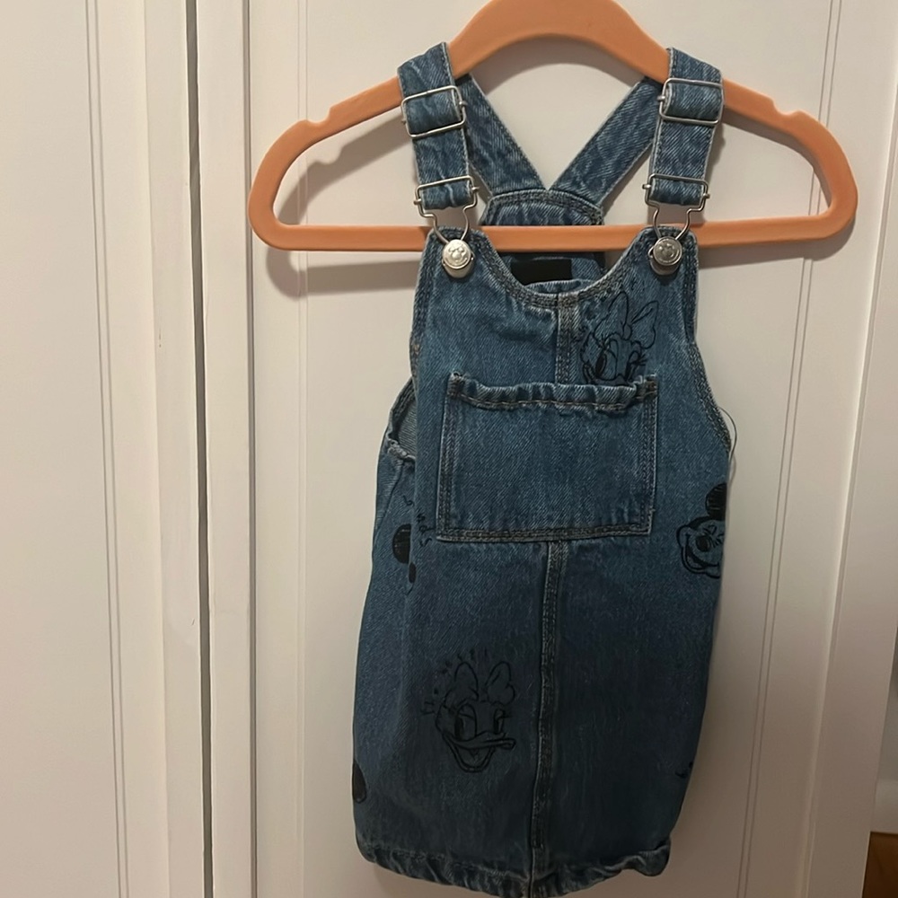 Zara Blue Denim Kids Dress